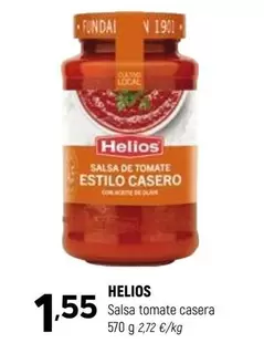 Helios - Salsa Tomate Casera
