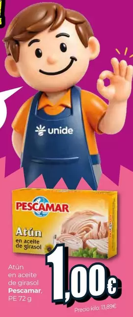 Pescamar - Atún En Aceite De Girasol