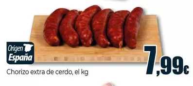 Chorizo Extra De Cerdo