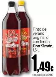Don Simón - Tinto De Verano Original O Con Limon