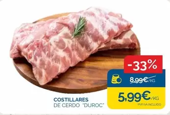 duroc - Costillares De Cerdo Duroc