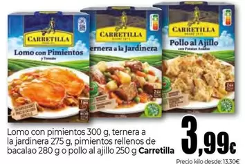 Carretilla - Lomo Con Pimientos