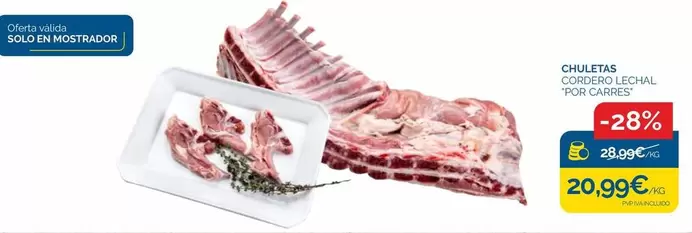 Solo - Chuletas Cordero Lechal