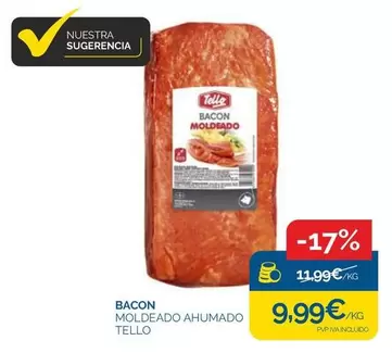 Tello - Bacon Moldeado Ahumado