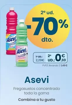 Asevi - Fregasuelos Concentrado Toda La Gama