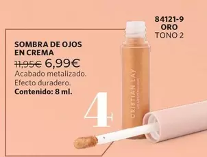 Oro - Ombra De Ojos En Crema
