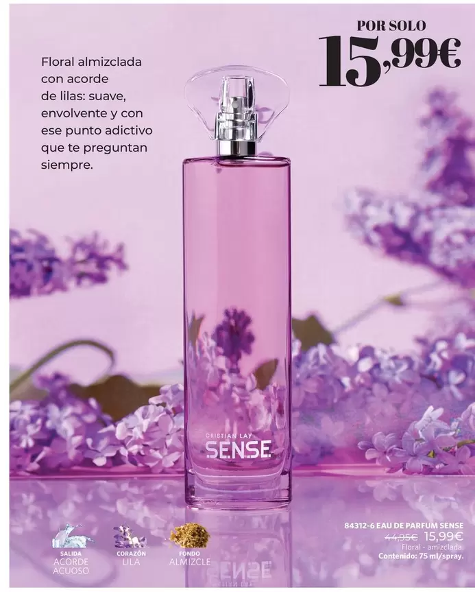 Cristian Lay - Eau De Parfum Sense
