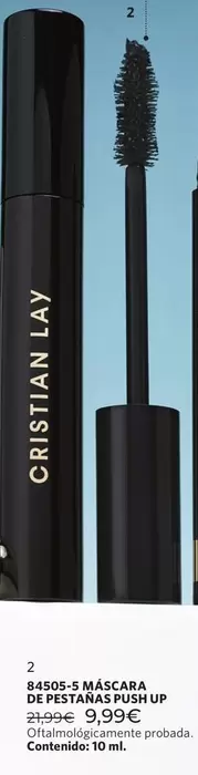 Cristian Lay - Mascara De Pestanas Push Up