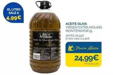 Molino Montemayor - Aceite Oliva Virgen Extra