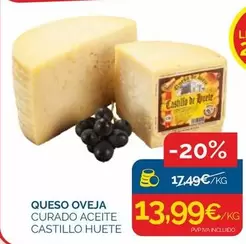 Castillo De Huete - Queso Oveja Curado Aceite