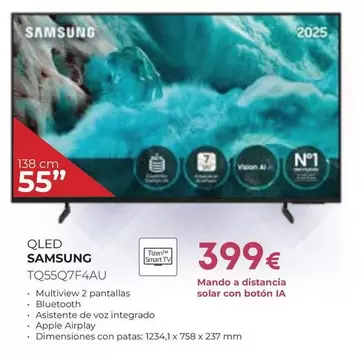 Samsung - Qled TQ55Q7F4AU