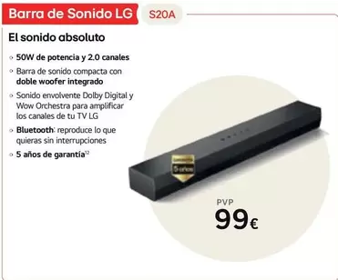 LG - Barra De Sonido