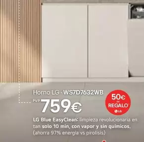 LG - Horno WS7D7632WB
