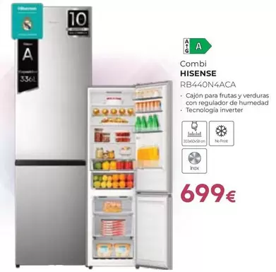 Hisense - Combi RB440N4ACA