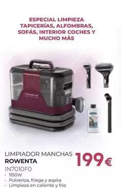 Rowenta - Limpiador Manchas