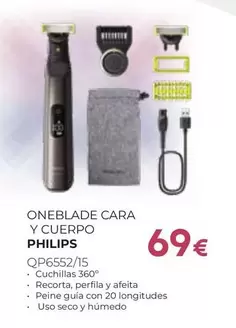 Philips - Oneblade Cara Y Cuerpo