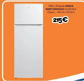 Midea - FRIG. 2puertas MDRT294FGE01