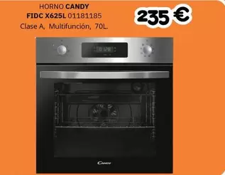 Candy - Horno FIDC X625L 