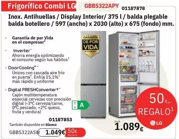 LG - Frigorífico Combi
