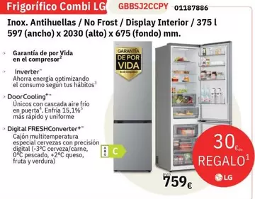 LG - Frigorífico Combi 