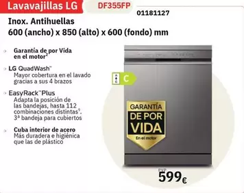 LG - Lavavajillas