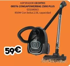 cecotec - Aspirador Cecotec 0,08576 Congapowerbag 2500 Plus