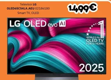 LG - Televisor OLED65C54LA.AEU