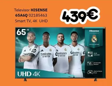Hisense - Televisor 65A6Q