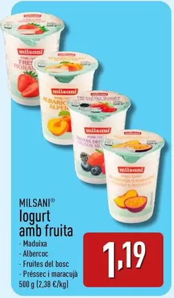 Milsani - Logurt Amb Fruita