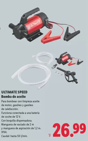 Ultimate Speed - Bomba De Aceite