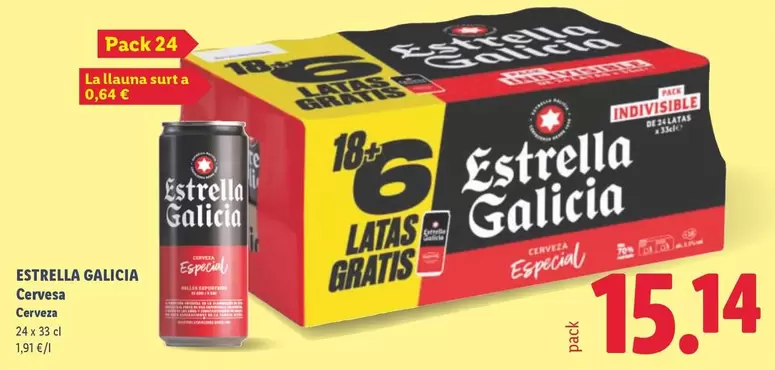Estrella Galicia - Cerveza 