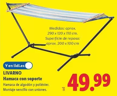 Livarno - Hamaca Con Soporte