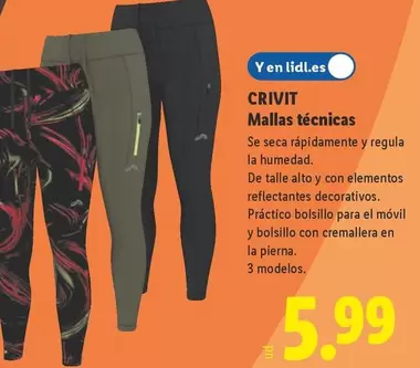 Crivit - Mallas Tecnicas