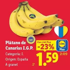 Plátano De Canarias I.G.P.