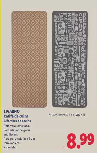 Livarno - Alfombra De Cocina