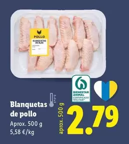 Blanquetas De Pollo