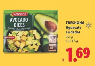Freshona - Aguacate En Dados