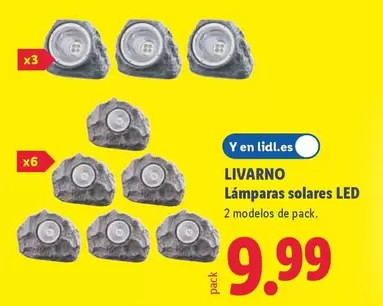 Livarno - Lamparas Solares Led