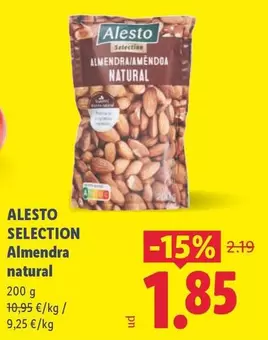 Alesto - Selection Almendra Natural