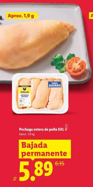 Pechuga Entera De Pollo Xxl