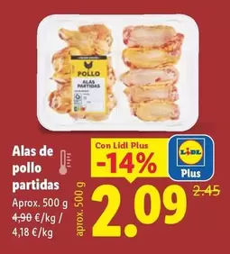 Alas De Pollo Partidas 