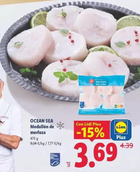 Ocean Sea - Medallón De Merluza