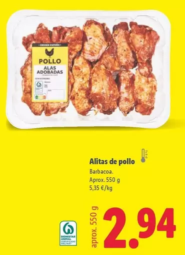 Alitas De Pollo