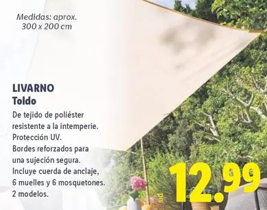Livarno - Toldo