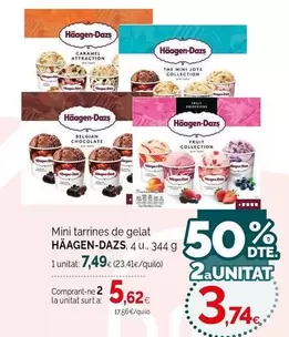 Häagen-Dazs - Mini Tarrines De Gelat