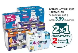 Danone - Actimel Kids O Actimel 0%