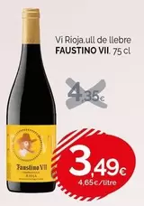 Faustino VII - Vi Rioja Ull De Llebre