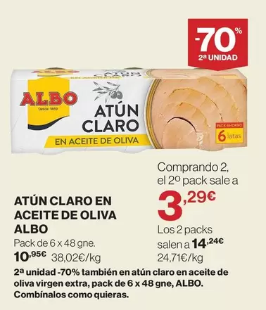 Albo - Atún Claro En Aceite De Oliva