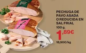 Frial - Pechuga De Pavo Asada O Reducida En Sal