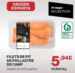 El Corte Inglés - Filets De Pit De Pollastre De Camp